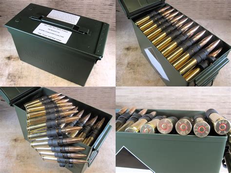 pmc 50bmg link m2a1 metal box 100 rnds cost|PMC Linked Bronze Rifle Ammunition .50 BMG 660 gr FMJBT .